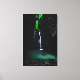 Lienzo Cascada Kozjak en toda su gloria