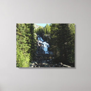 Lienzo Cascada Oculta en el Parque Nacional Grand Teton