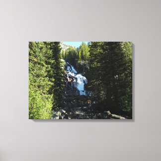 Lienzo Cascada Oculta en el Parque Nacional Grand Teton