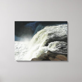 Lienzo Cascada Ohiopyle en Pensilvania