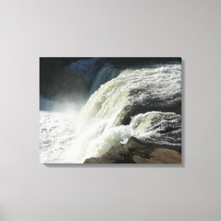 Lienzo Cascada Ohiopyle en Pensilvania