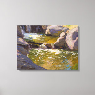 Lienzo Cascada (por E.H. Potthast)