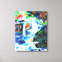 Lienzo Cascadas.