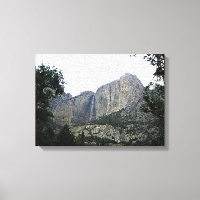 Lienzo Cascadas de alta yosemite, Parque Nacional Yosemit (Anverso)