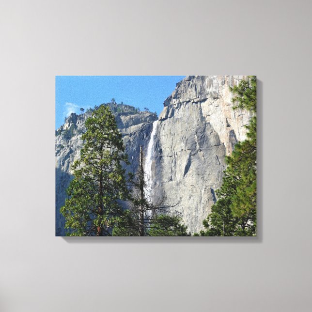 Lienzo Cascadas de alta yosemite, Parque Nacional Yosemit (Anverso)
