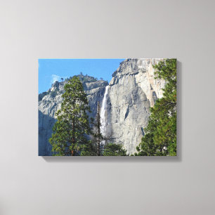 Lienzo Cascadas de alta yosemite, Parque Nacional Yosemit