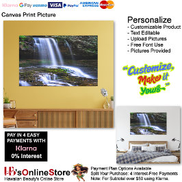 Lienzo Cascadas Naturaleza Relajación Hogar Imagen 9