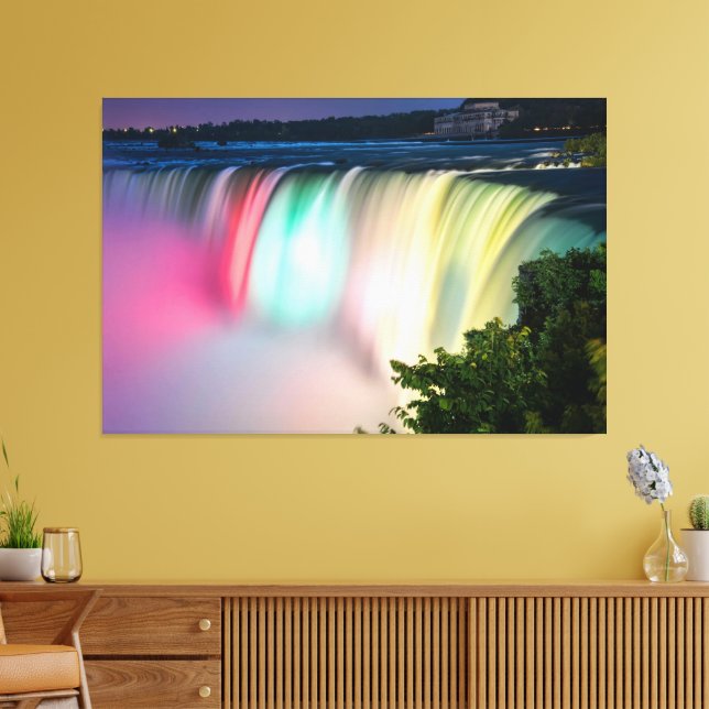 Lienzo Cascadas Naturaleza Relájese Hogar Imagen 1 (Insitu (Sala de estar))