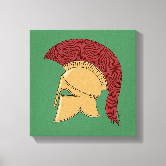 Lienzo Casco corintio (Anverso)