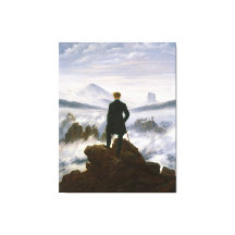 CASPAR FRIEDRICH El mujeriego sobre el mar de nieb