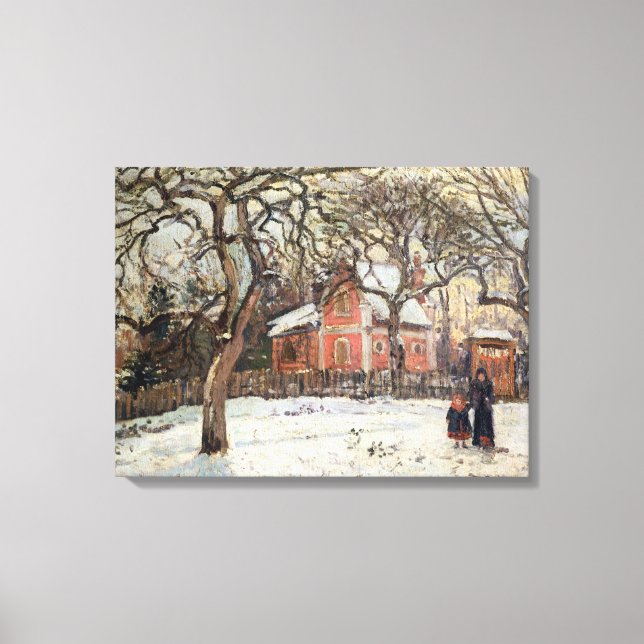 Lienzo Castaños de Louveciennes, c.1871-2 (Anverso)