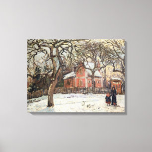 Lienzo Castaños en Louveciennes, c.1871-2