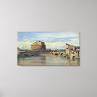 Castel Sant' Angelo y el río Tíber, Roma