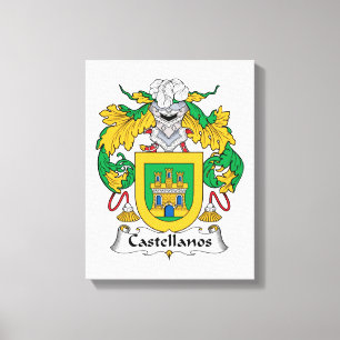 Lienzo Castellanos Family Crest