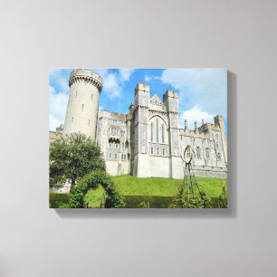 Lienzo Castillo de Arundel en primavera, Sussex occidenta