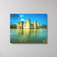 Castillo de Bodiam en Sussex Oriental, Inglaterra