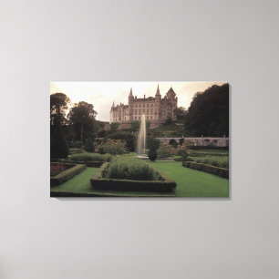 Lienzo Castillo de Dunrobin, Escocia