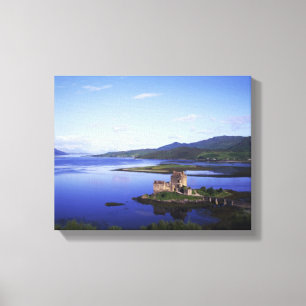 Lienzo Castillo de Eilean Donan, Dornie, Highlands,