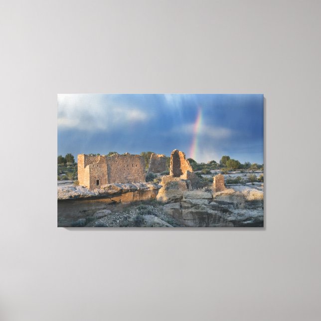 Lienzo Castillo de Hovenweep, Monumento Nacional Hovenwee (Anverso)