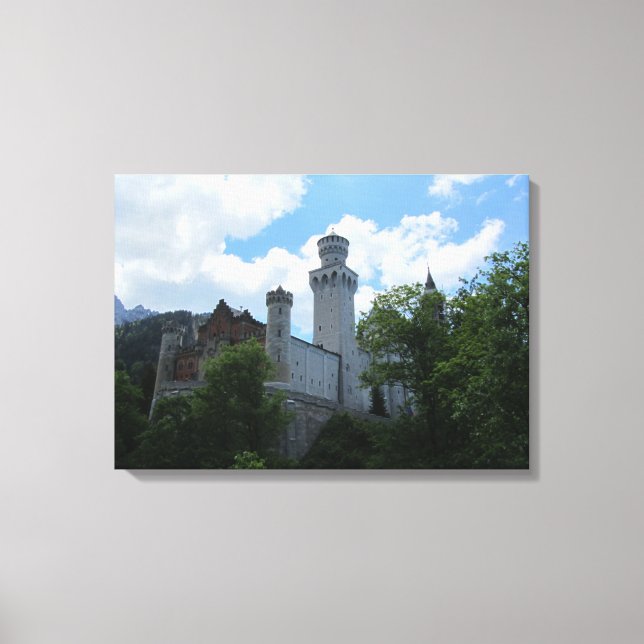 Lienzo Castillo de Neuschwanstein - Alemania (Anverso)