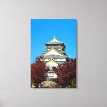 Castillo de Osaka Japón Otoño Viaje