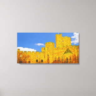 Lienzo Castillo de Peckforton en Tarporley, Cheshire