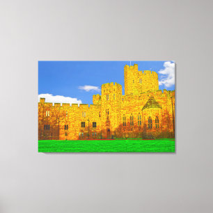 Lienzo Castillo de Peckforton en Tarporley, Cheshire