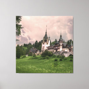 Lienzo Castillo de Peles Rumania