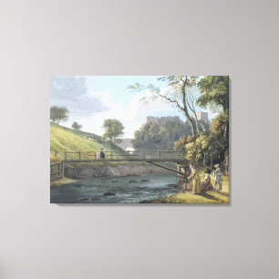 Lienzo Castillo de Roslin, Midlothian (p/c y gouache en p