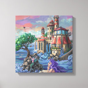 Lienzo Castillo de Sirena