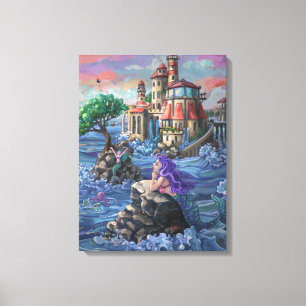 Lienzo Castillo de Sirena