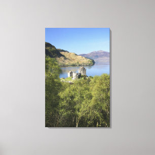 Lienzo Castillo Eilean Donan, Escocia. El célebre Eilean