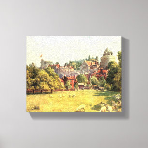 Lienzo Castillo Windor de los Campos, Berkshire, Inglater
