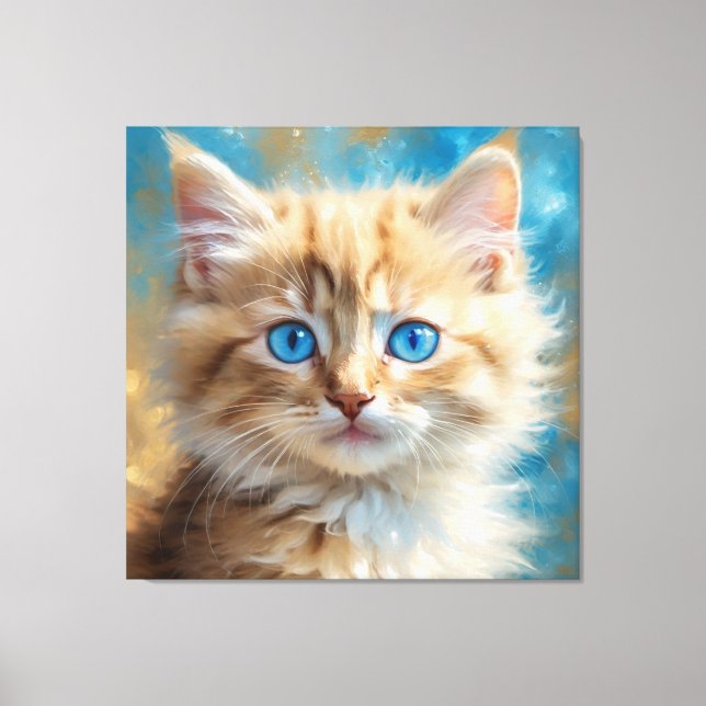 Lienzo Cat-37823 Adorable Cute (Anverso)