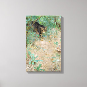 Lienzo Cat, Bruno Liljefors