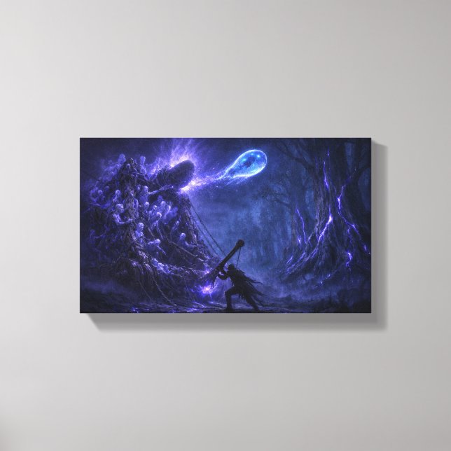 Lienzo Catapult of Lost Souls (Anverso)