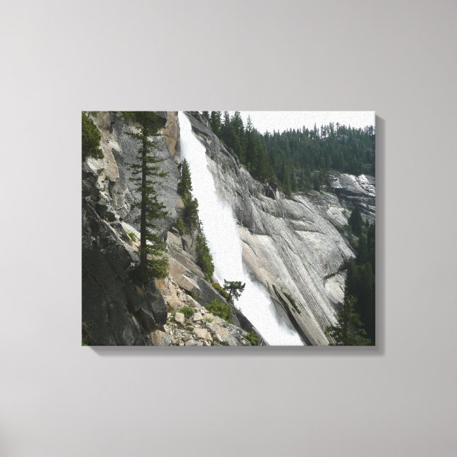 Lienzo Catarata Nevada en el Parque Nacional Yosemite (Anverso)