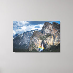 Lienzo Cataratas Bridal Veil Falls Yosemite California