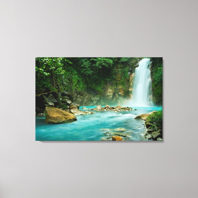 Lienzo Cataratas de Rio Celeste (Anverso)