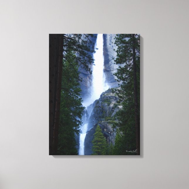 Lienzo Cataratas Yosemite (Anverso)
