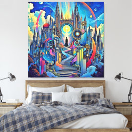 Lienzo Catedral Celestial