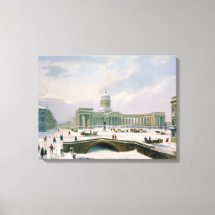 Lienzo Catedral de Kazán, St Petersburg