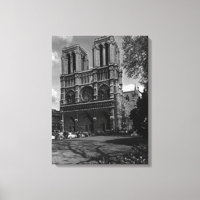 Lienzo Catedral de Notre Dame (Anverso)