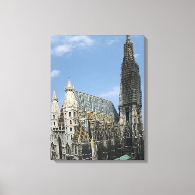 Lienzo Catedral de San Esteban Domkirche (Anverso)