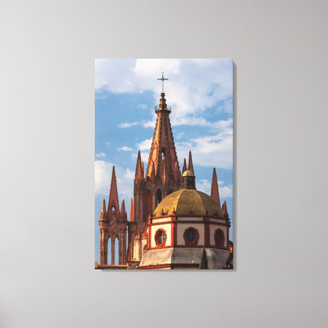 Lienzo Catedral de San Miguel Arcángel (Anverso)