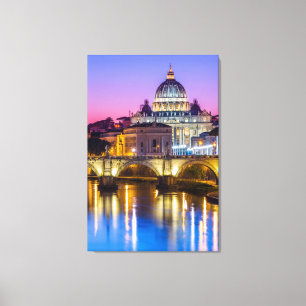 Lienzo Catedral de San Pedro Ciudad del Vaticano