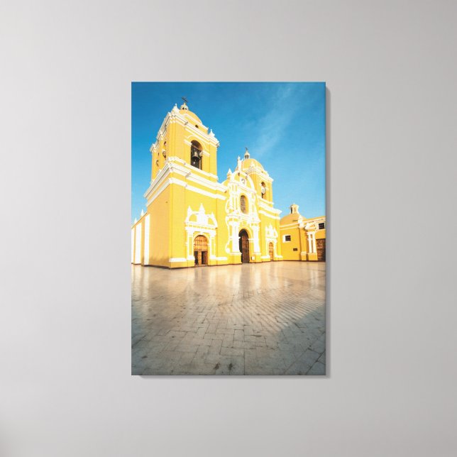 Lienzo Catedral de Trujillo, Trujillo, Perú (Anverso)