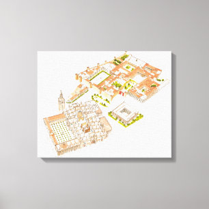 Lienzo Catedral Reales Alcázares Archivo de Indias.