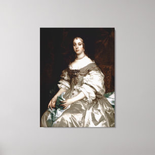 Lienzo Catherine de Braganza de sir Peter Lely