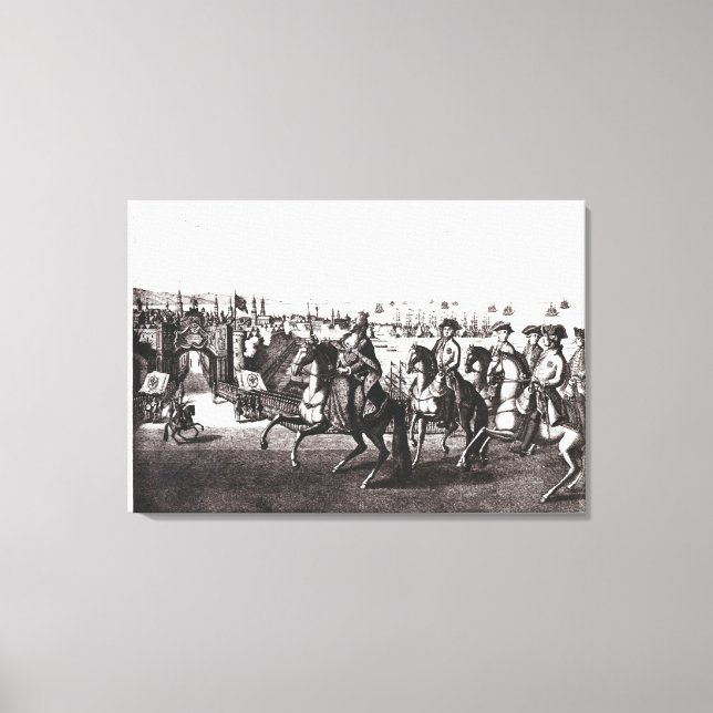 Lienzo Catherine II el Grande (Anverso)